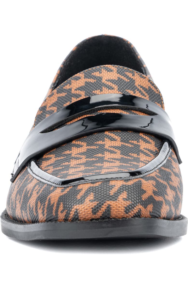 TORGEIS Teagan Penny Loafer, Alternate, color, Brown