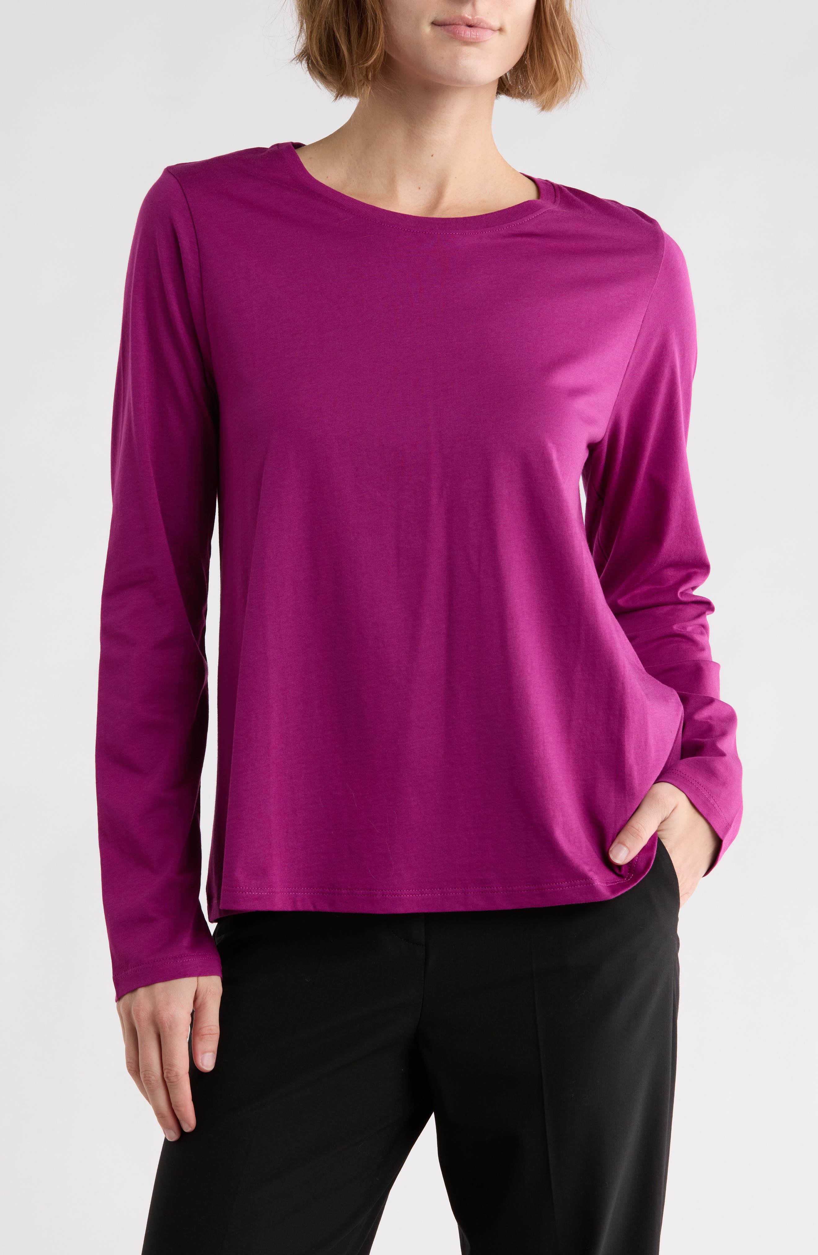 Organic Cotton Long Sleeve T-Shirt