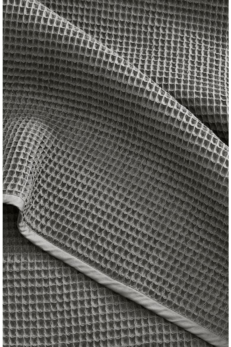 Waffle Organic Cotton Blanket, Alternate, color, STONE