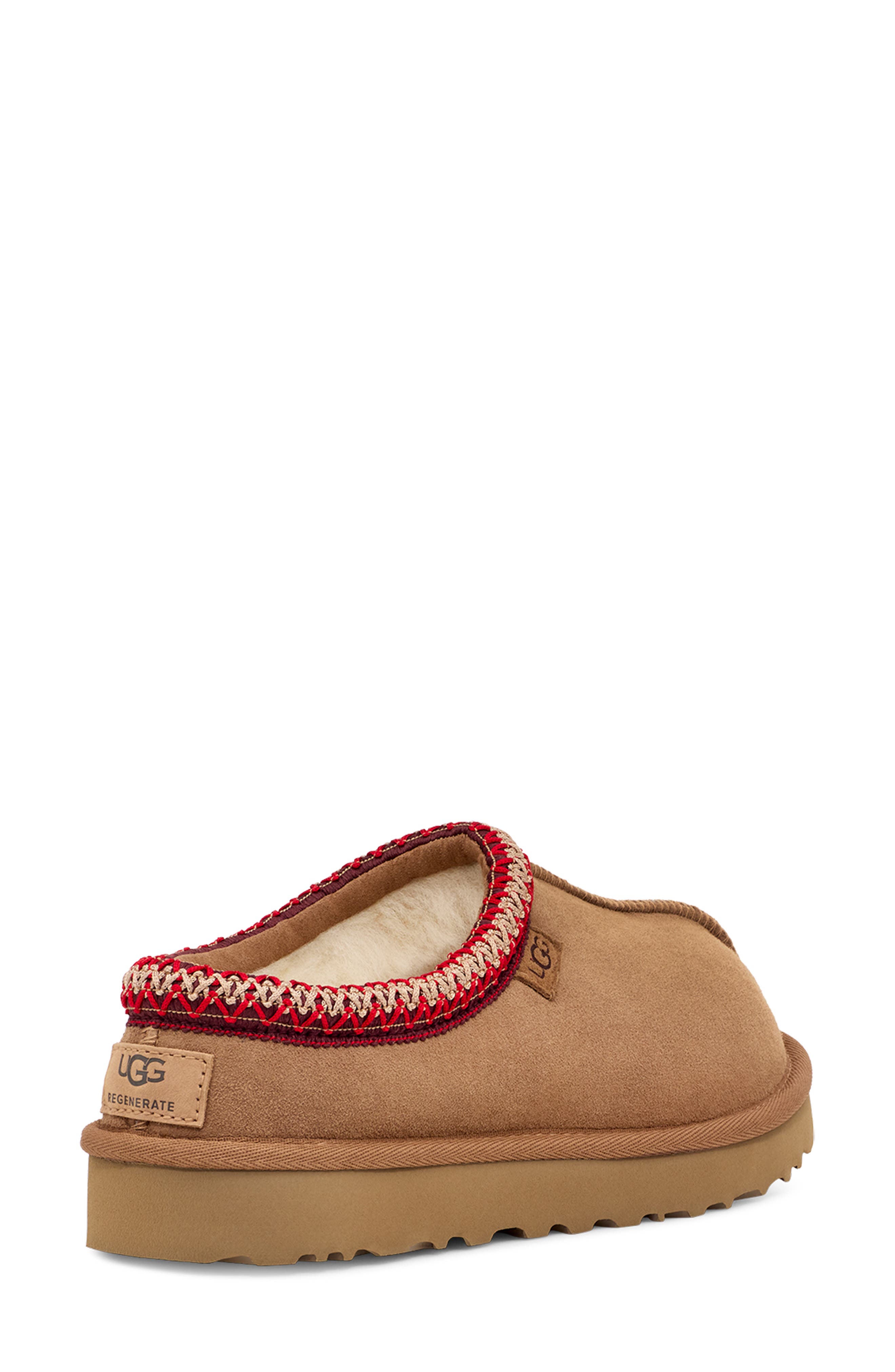 UGG<sup>®</sup> Tasman Regenerate Genuine Shearling Lined Slipper, Alternate, color, 