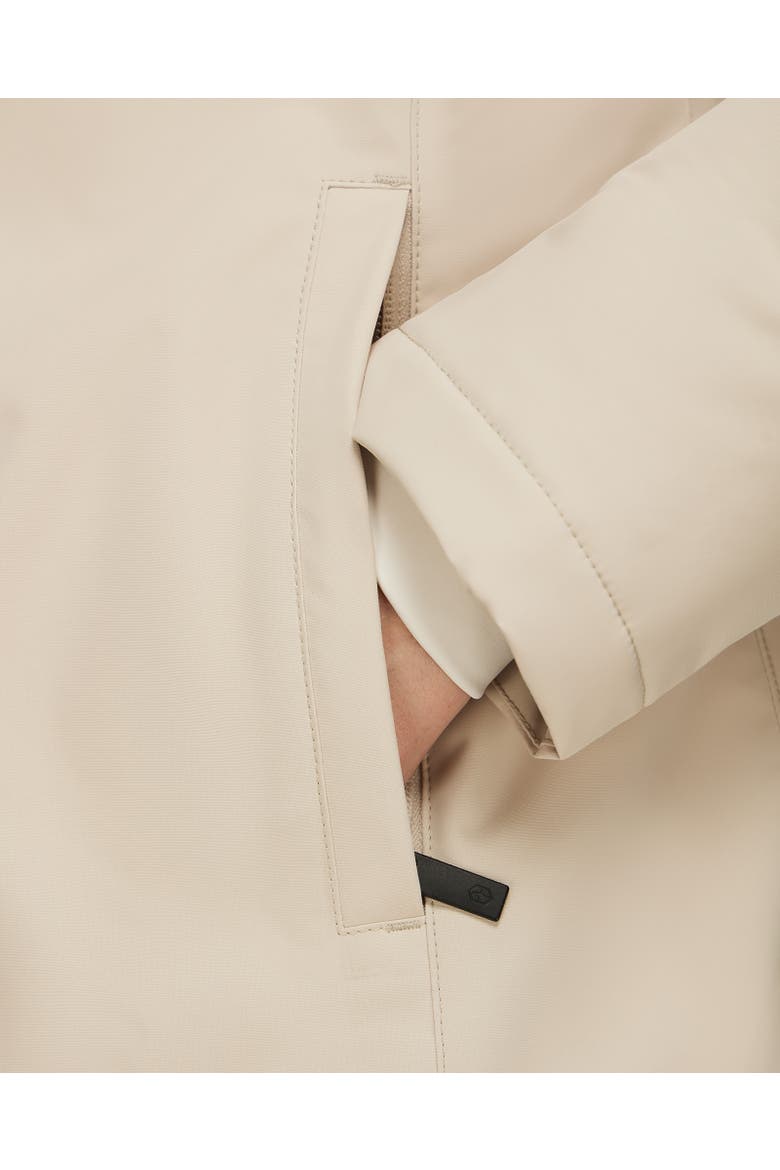 GENIA | Hooded Down Winter Jacket, Alternate, color, Oatmeal