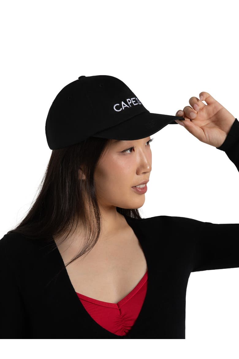 Baseball Hat, Alternate, color, black