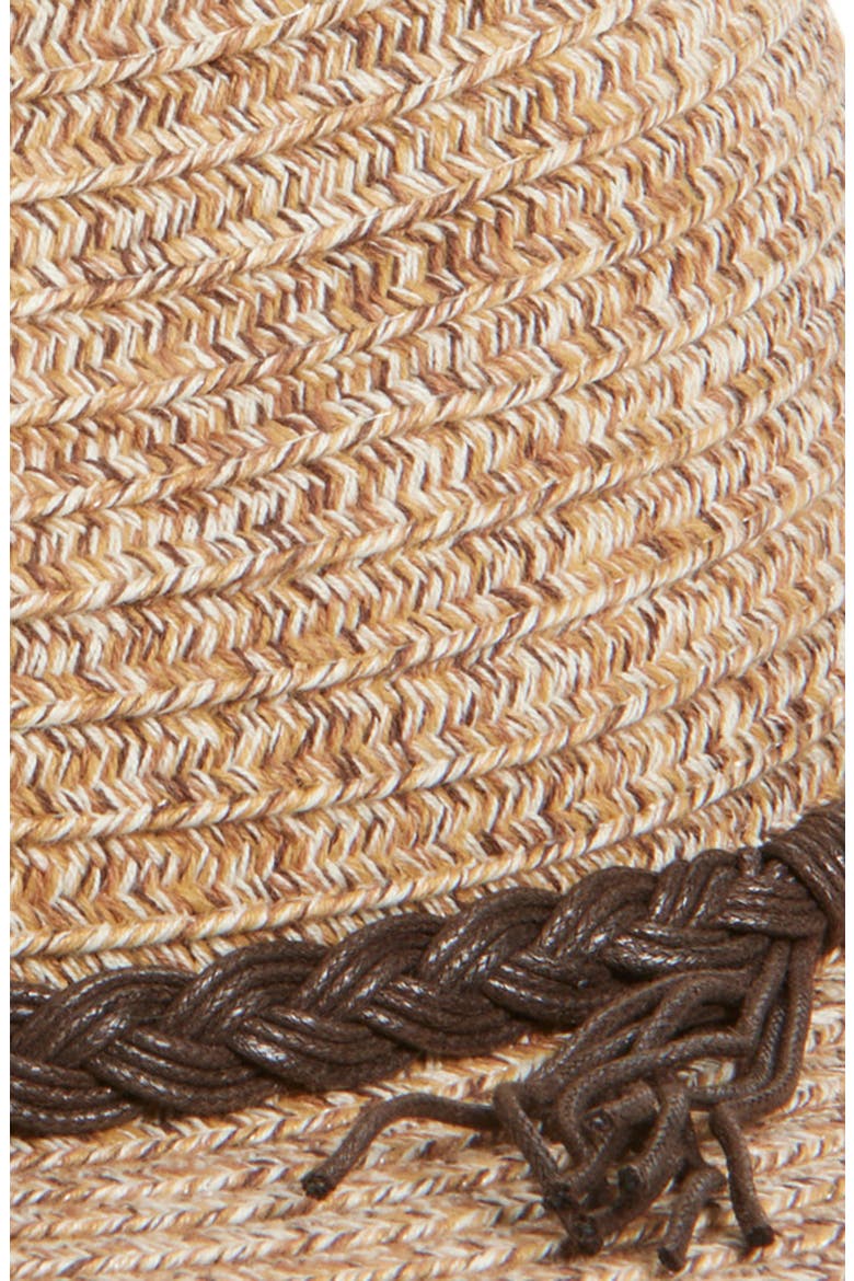 Packable Panama Hat, Alternate, color, TAN- BROWN