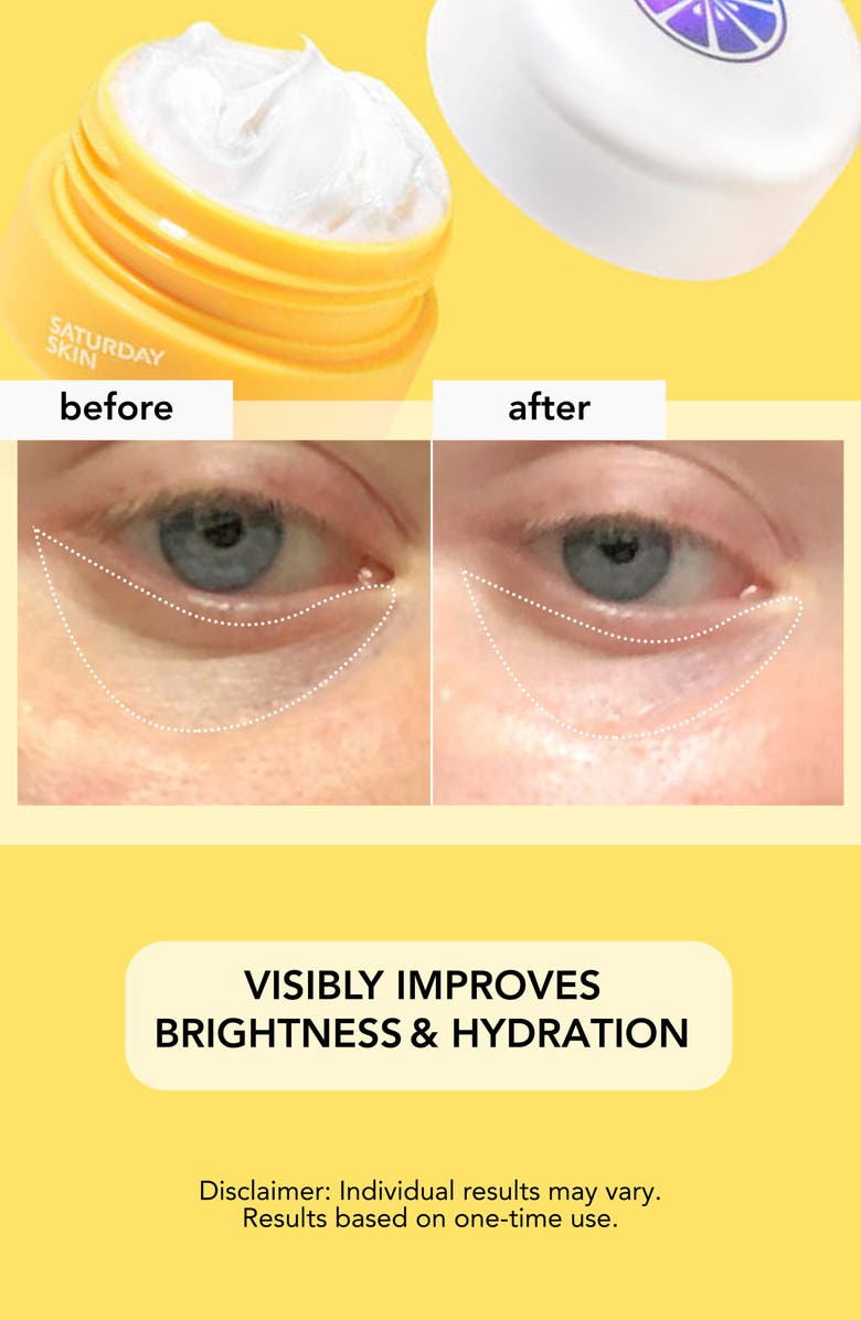 Saturday Skin Yuzu Vitamin C Bright Eye Cream, Alternate, color, 