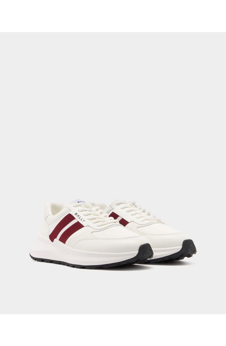Bally Sylen Sneaker in Leather, Alternate, color, White