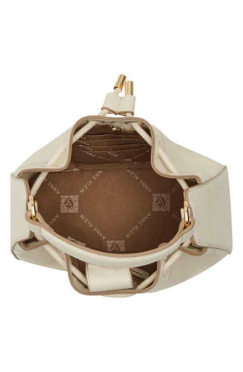 Anne Klein Drawstring Bucket Crossbody Bag