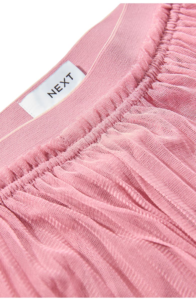 NEXT Pleate Mesh Skirt, Alternate, color, Pink