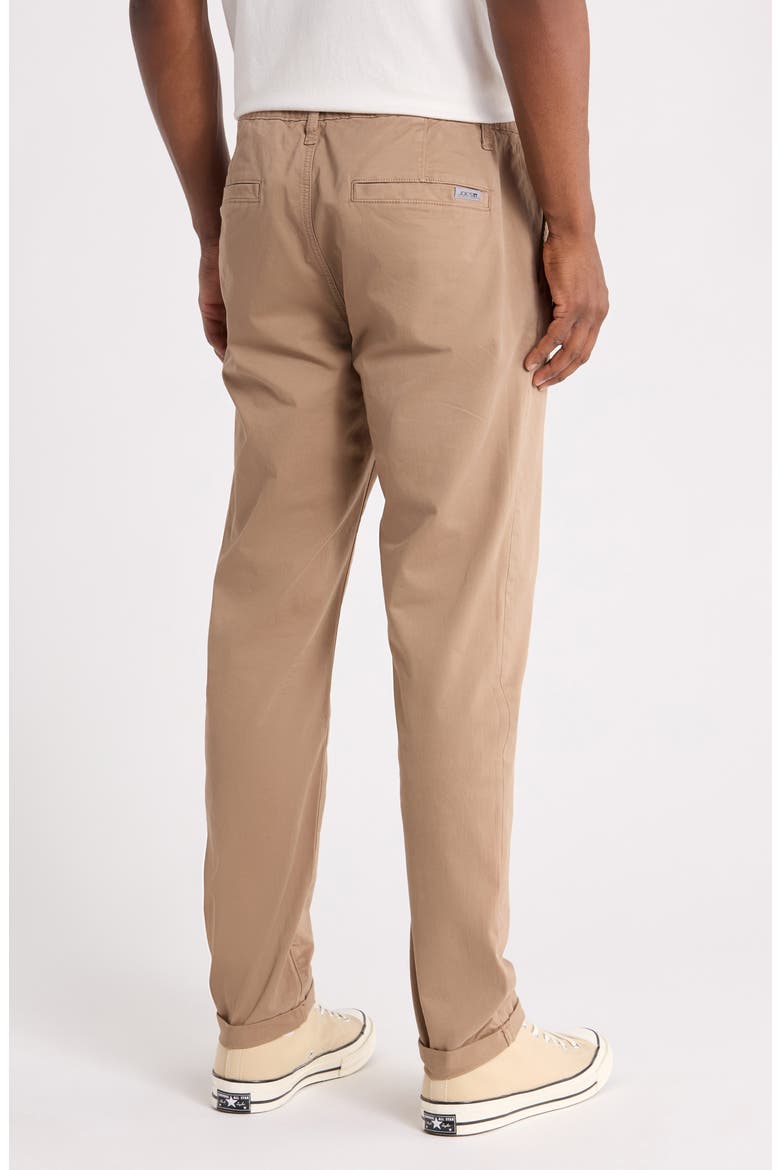 Casual Chino Drawstring Pants, Alternate, color, SEPIA