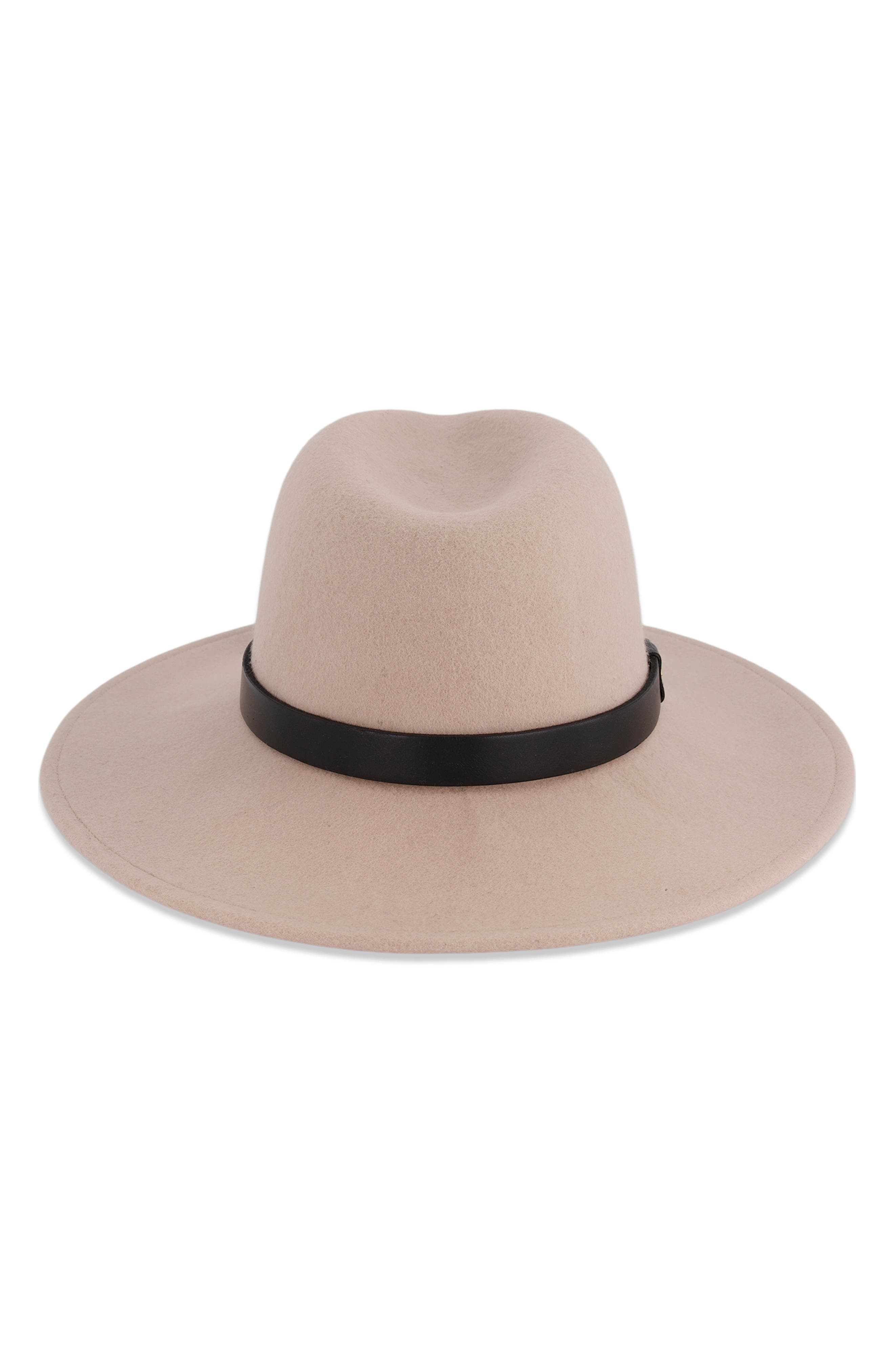 AllSaints Rivet Logo Fedora (Women) | Nordstromrack