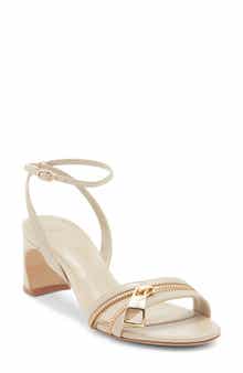 Alexandre Birman Zipper Ankle Strap Sandal