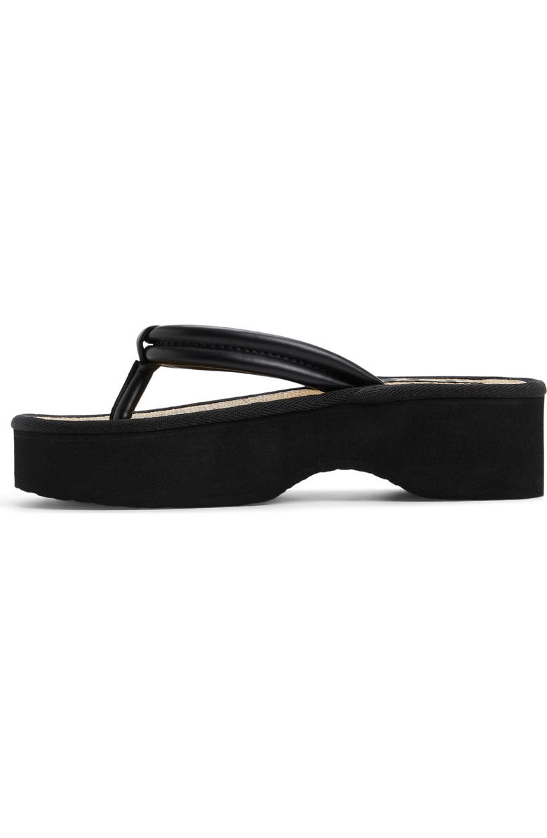 Roxy Ryana Platform Flip Flop, Alternate, color, Black
