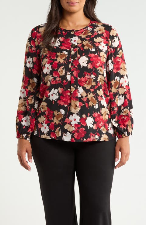 Floral Long Sleeve Top