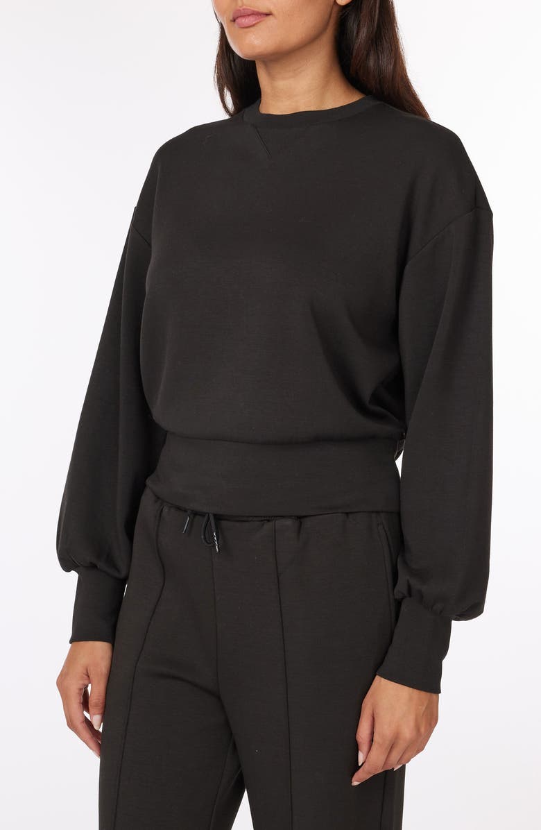 Scotch & Soda Core Sweatshirt, Alternate, color, Black