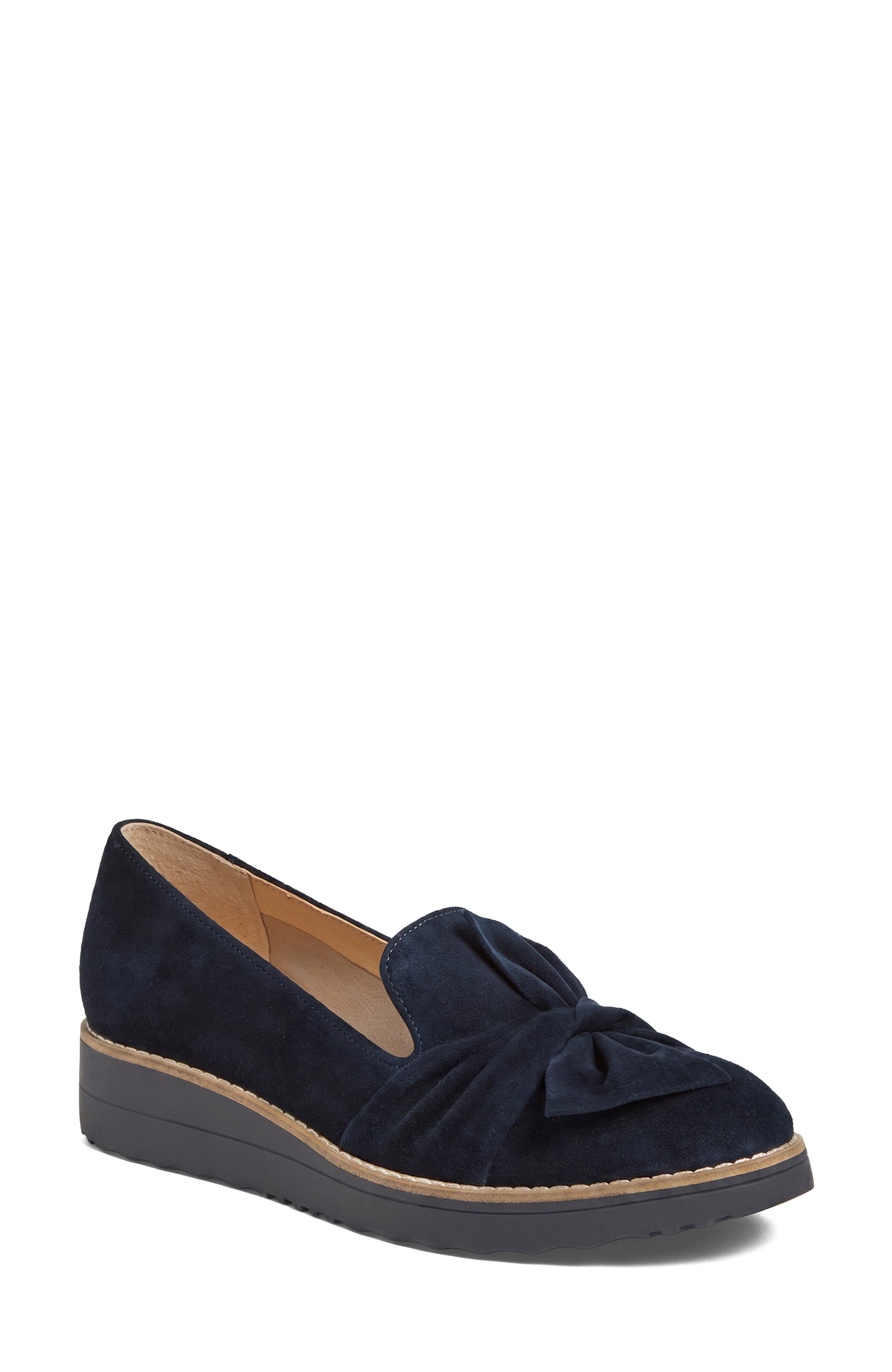 Oclem Slip On, Main, color, Navy WR Suede