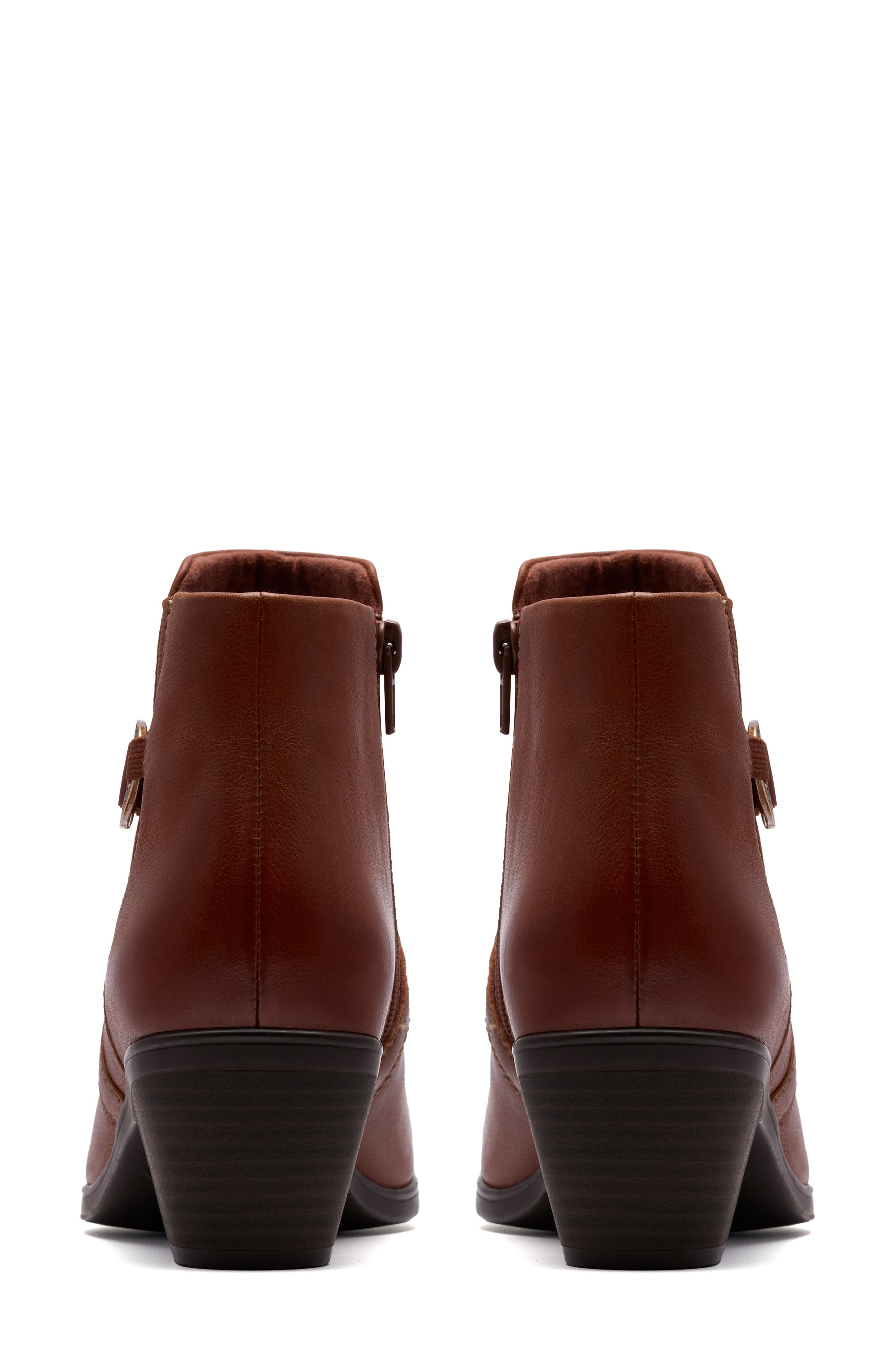 Clarks<sup>®</sup> Emily2 Henley Boot, Alternate, color, British Tan Leather