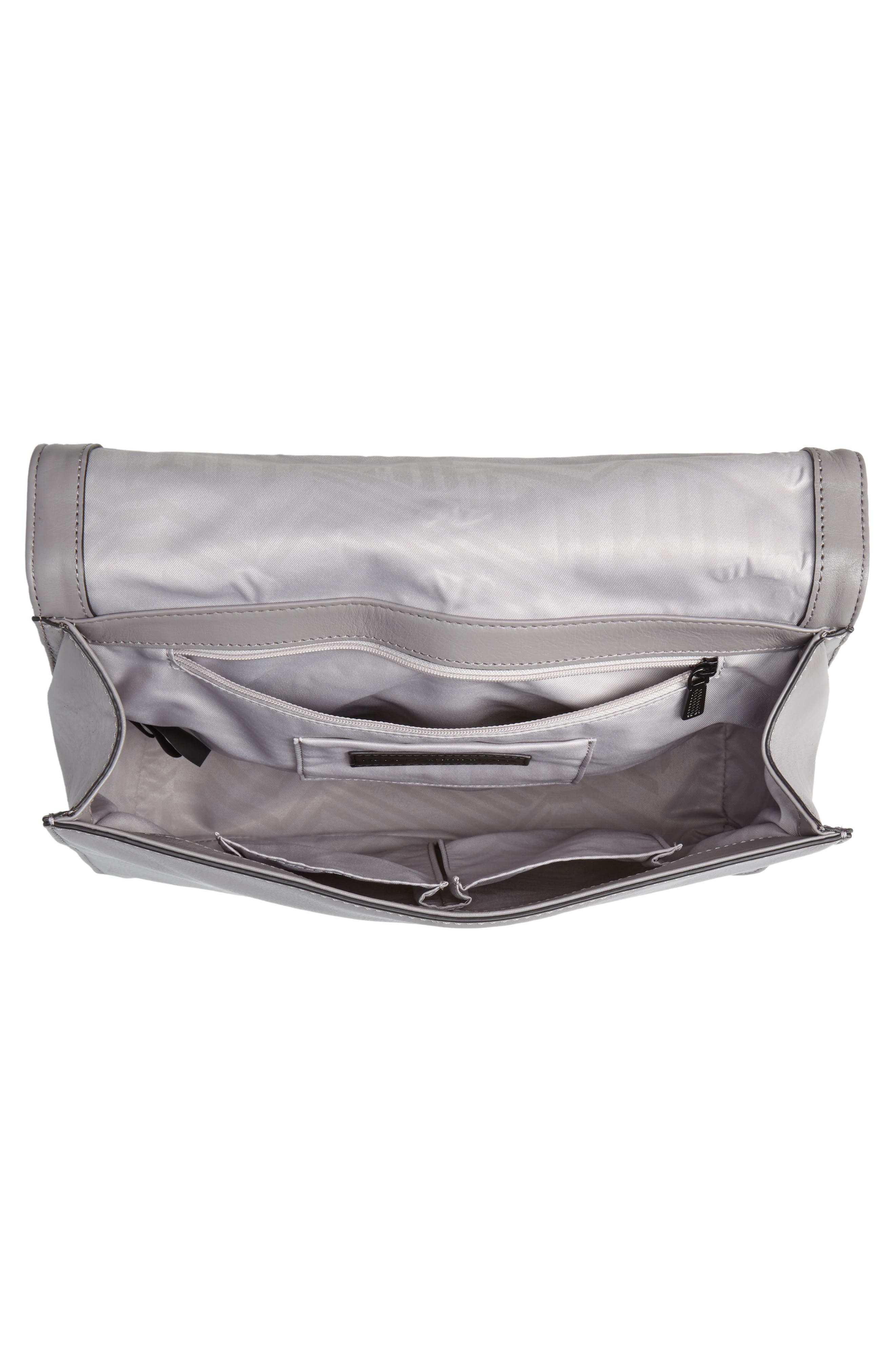 'Love Jumbo' Crossbody Bag, Alternate, color, GREY
