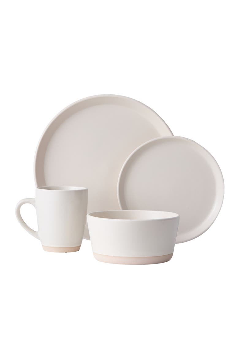 Jules Stoneware 16-Piece Dinnerware Set, Alternate, color, Off White