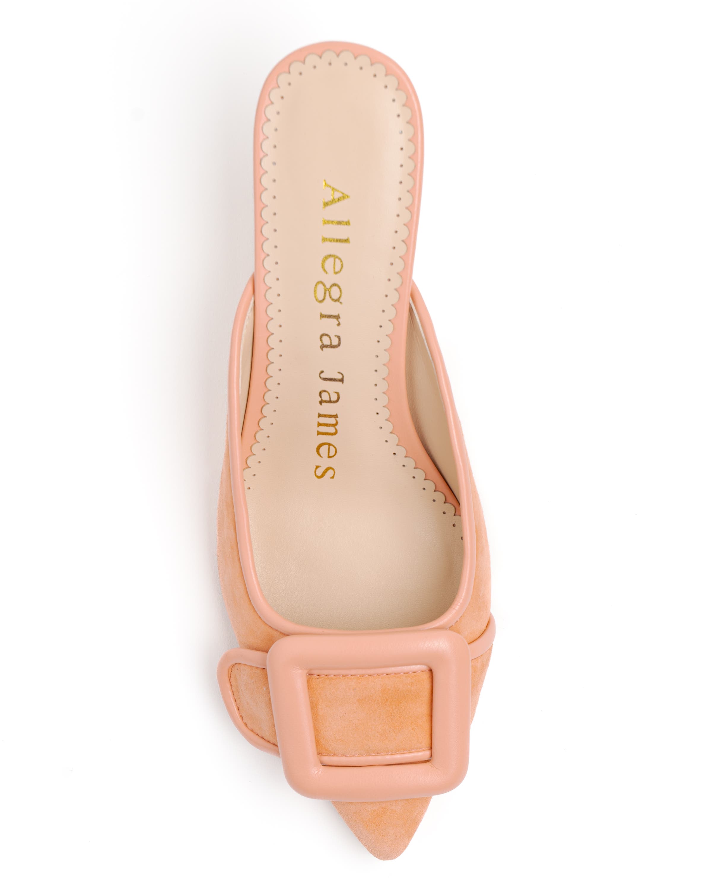 Allegra James Cara Buckle Mule, Alternate, color, 