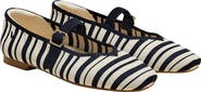VIVAIA Margot Mary-Jane Square-Toe Ballet Flats
