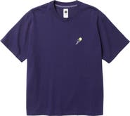 vowels Floral Embroidered Tee