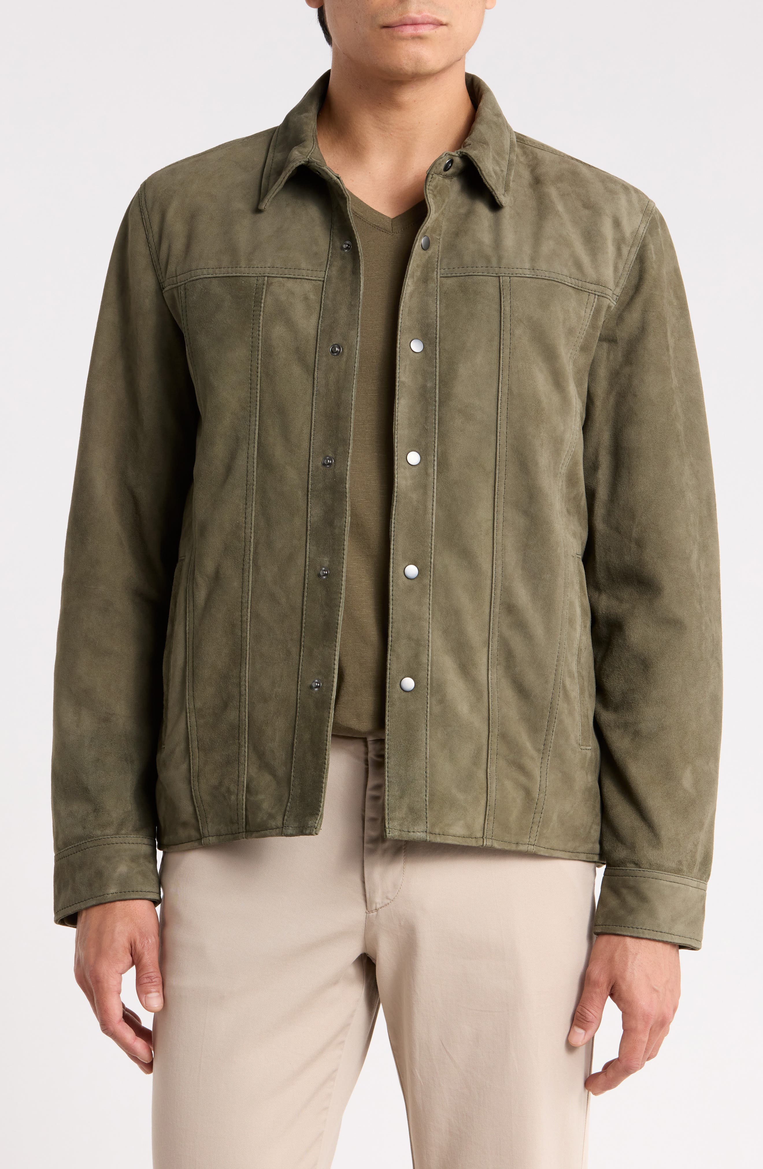 Rawson Suede Shirt Jacket