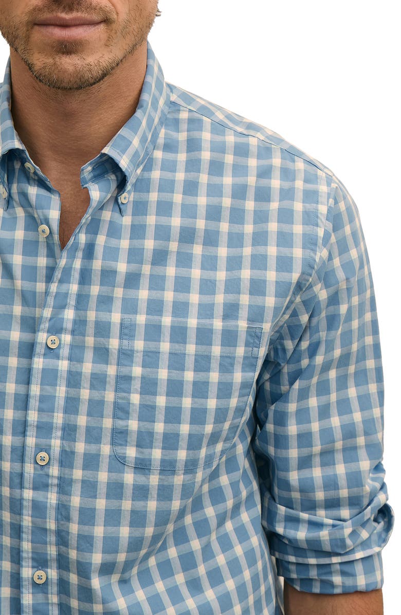 Brooks Brothers Friday Regular Fit Plaid Cotton Poplin Button-Down Shirt, Alternate, color, Ashleigh
