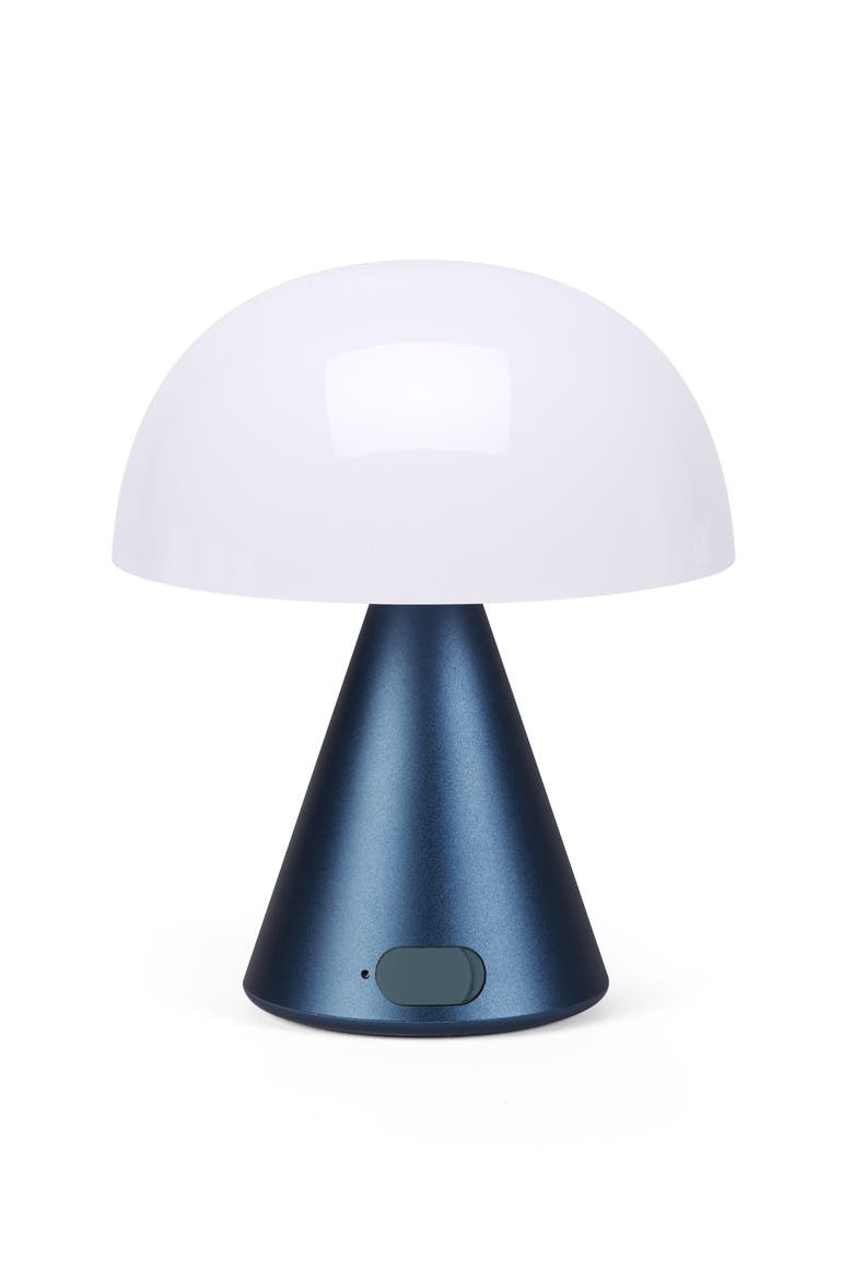 Mina Medium LED Light, Alternate, color, DARK BLUE ALUMINUM