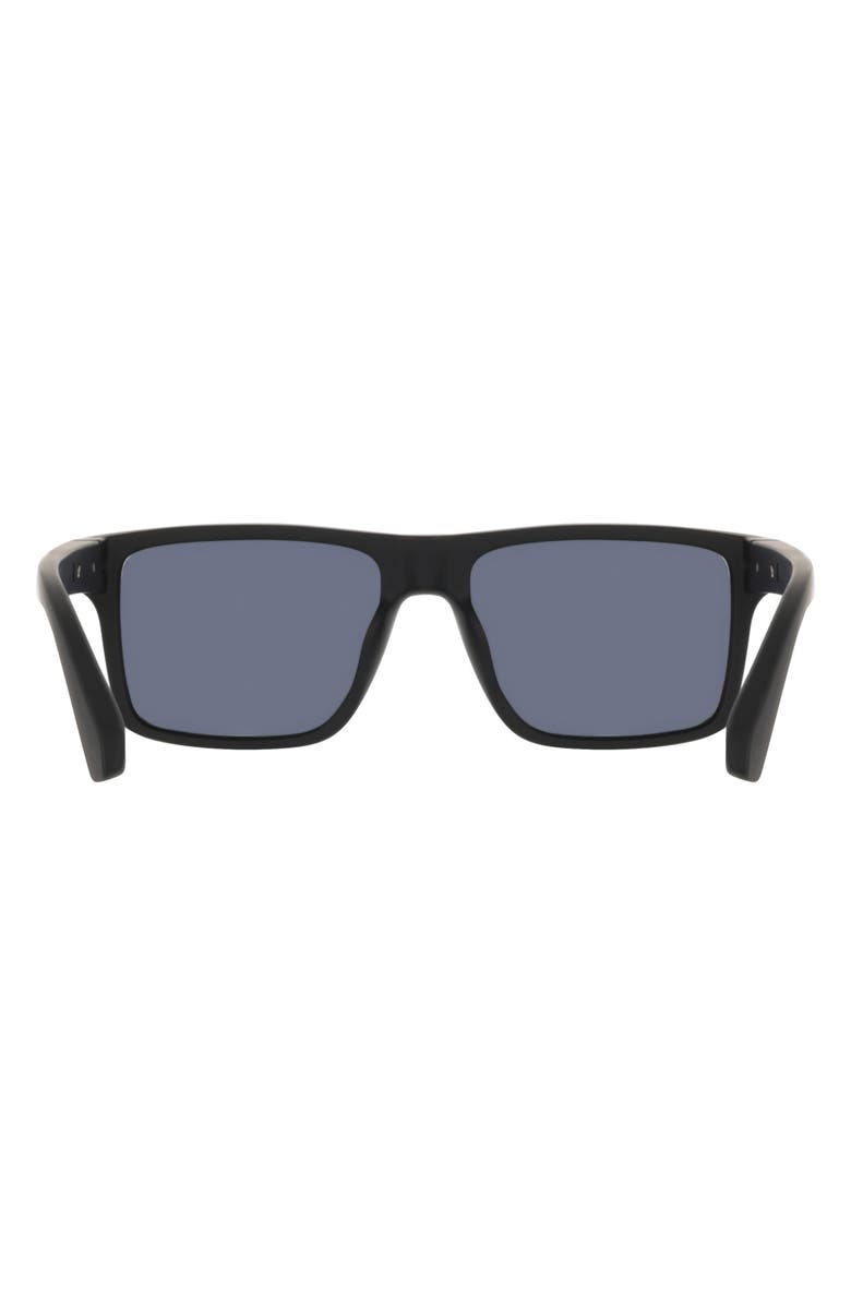 Cole Haan 54mm Rectangular Sunglasses, Alternate, color, Black