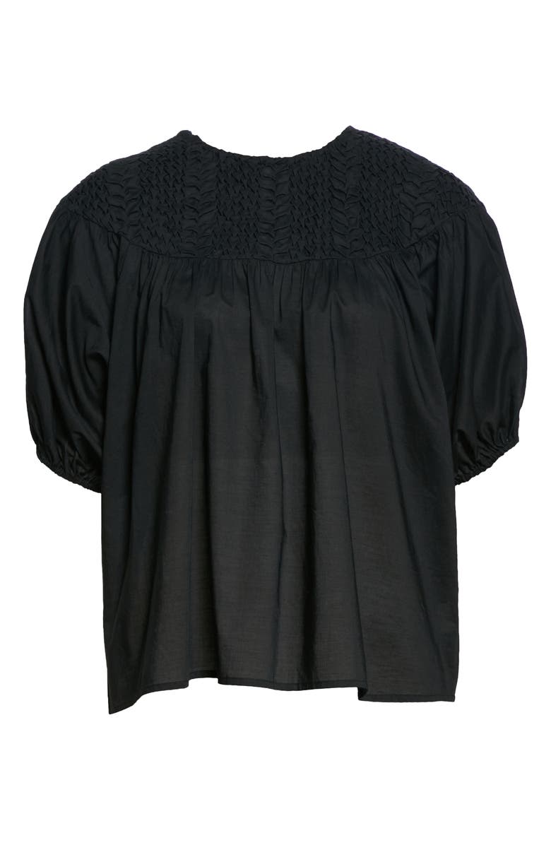 Merlette Paz Smocked Blouse, Alternate, color, 