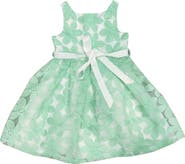 JOE-ELLA Kids' Floral Embroidered Dress