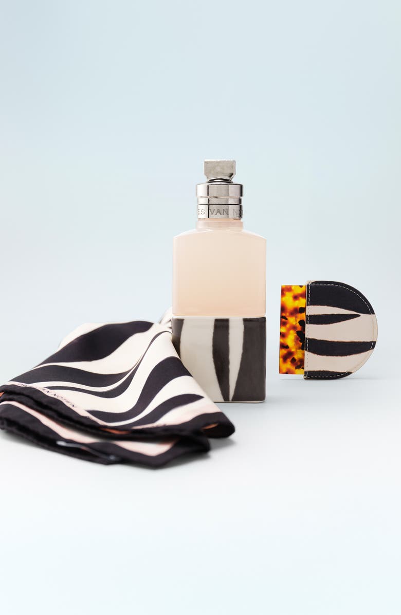 Dries Van Noten Foulard Rosa Carnivora, Alternate, color, 