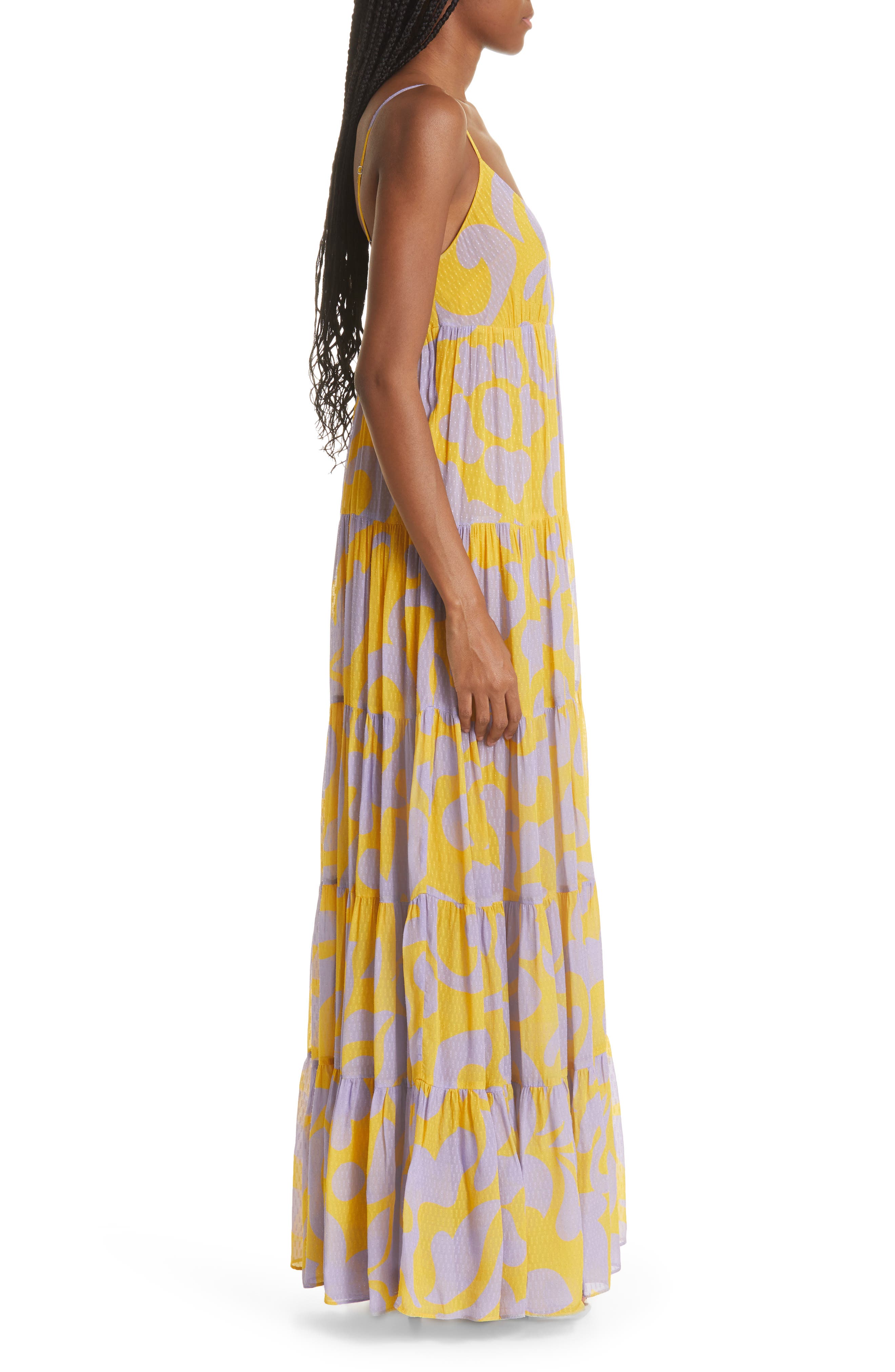 RHODE Josephine Tiered Maxi Dress (Women) | Nordstromrack
