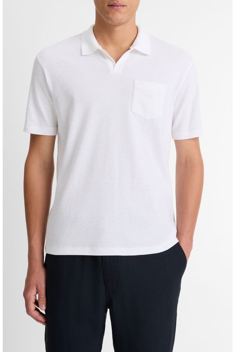 Johnny Collar Polo, Main, color, OPTIC WHITE