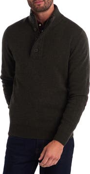Barbour Patch Wool Quarter Zip Pullover