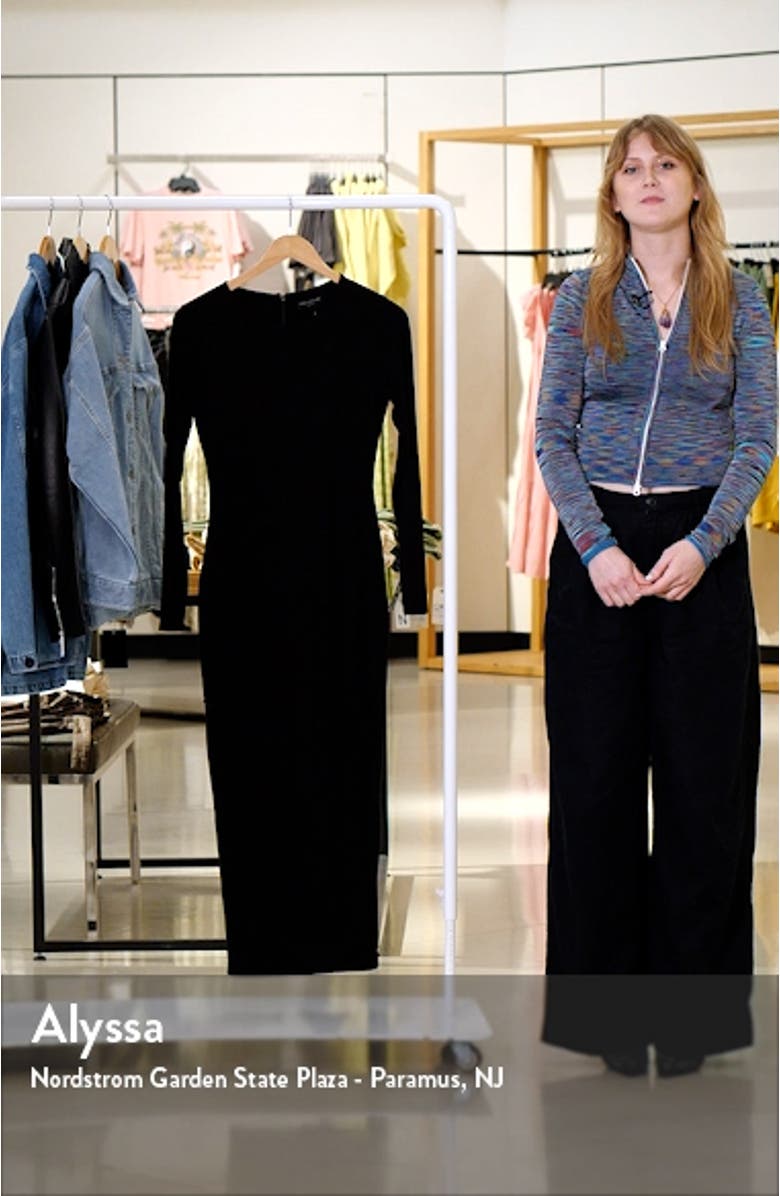 Extra Butter Long Sleeve Midi Dress, sales video thumbnail