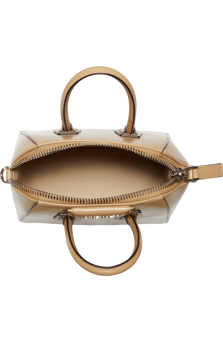 Givenchy Mini Antigona Leather Satchel, Alternate, color,