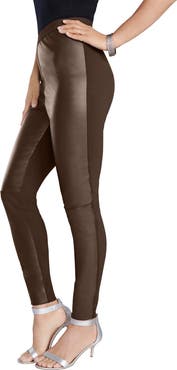 Roaman's Faux Leather Legging