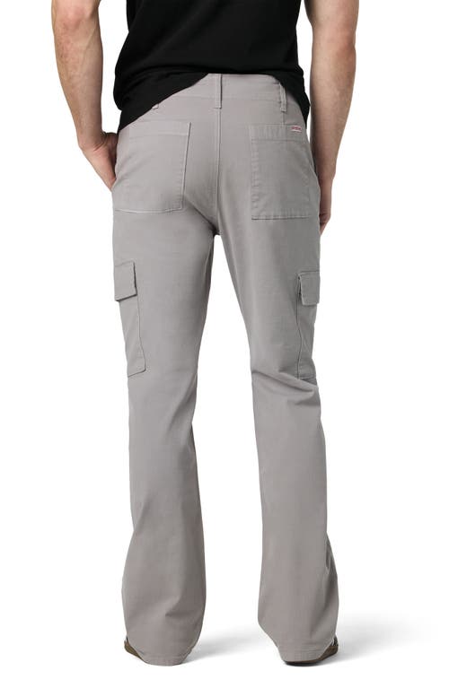 Hudson Jeans Kick Flare Cargo Pants In Gray