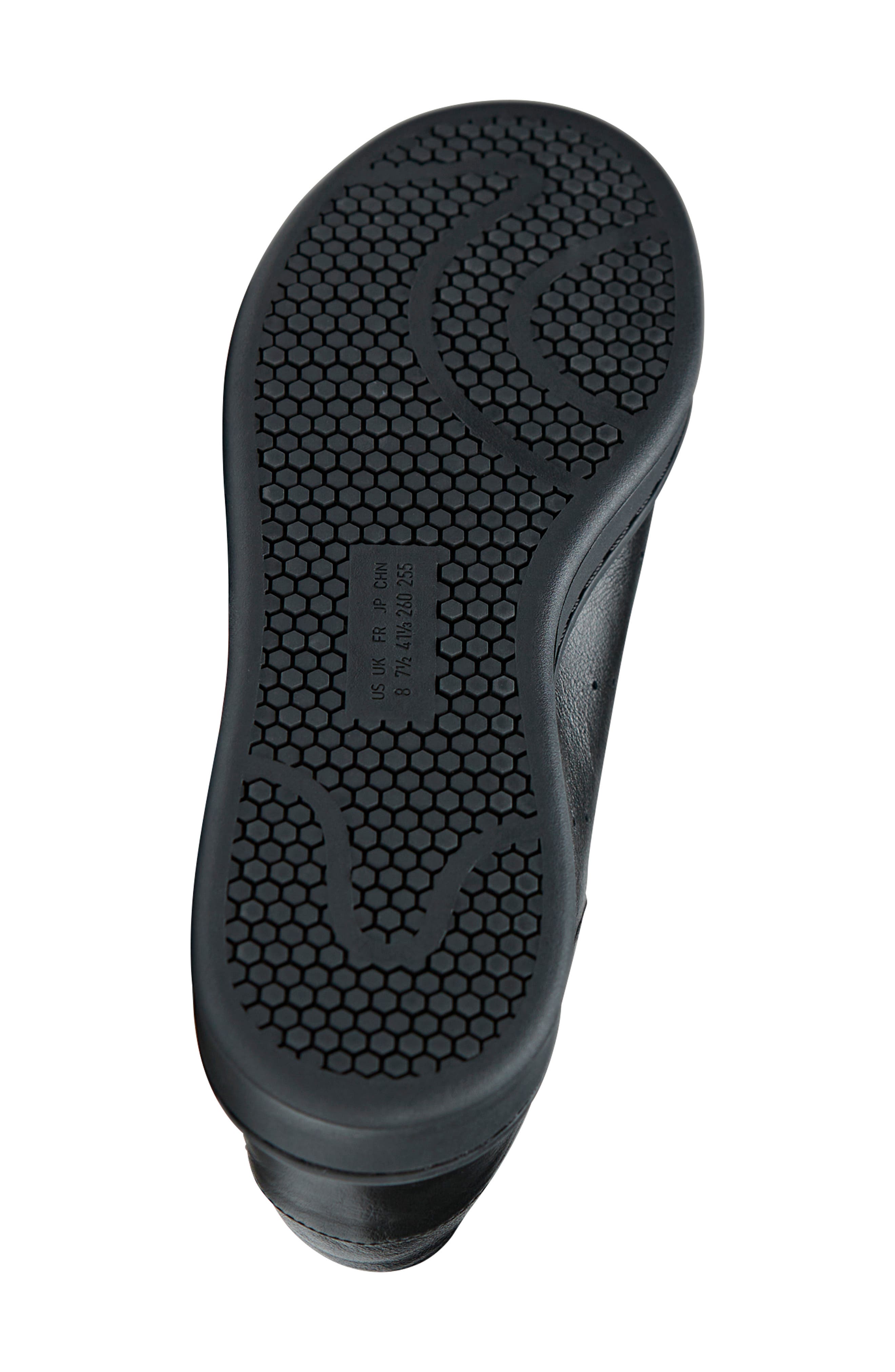 adidas Y-3 Stan Smith Sneaker, Alternate, color, Black/ Black/ Black