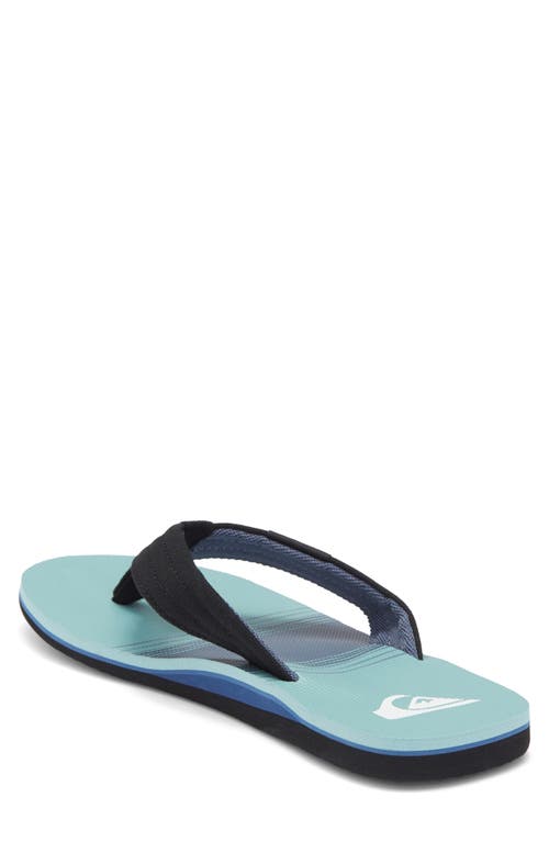 Quiksilver Molokai Layback Ii Flip Flop In Blue