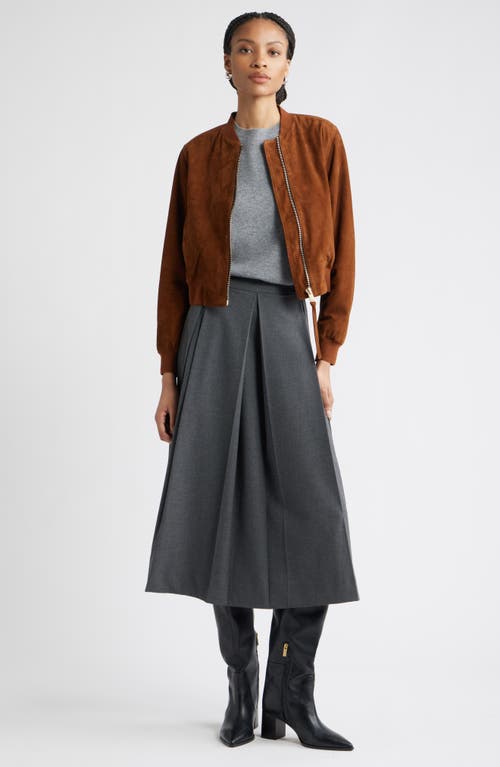 Nordstrom Pleated Midi Skirt