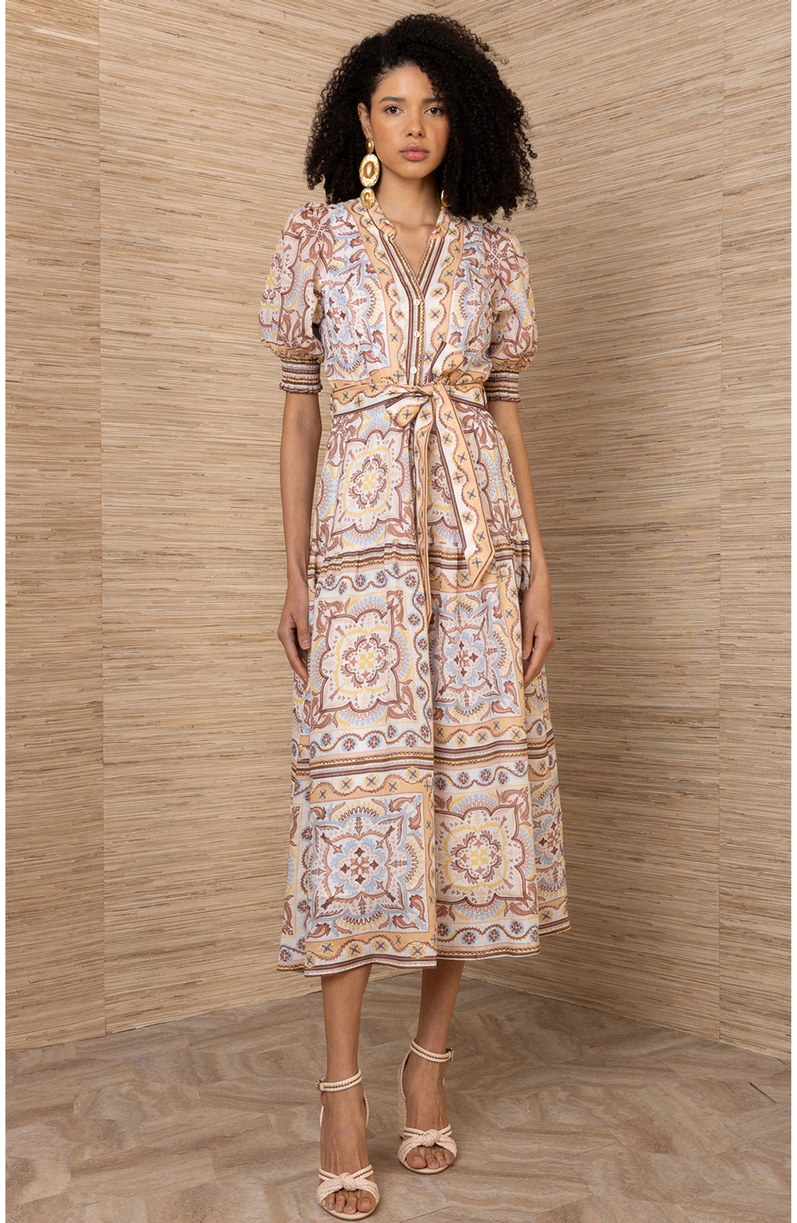 Bess Linen Dress - image 3