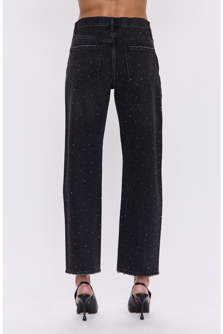 Lexi Diamante Jeans, Alternate, color, SILVER SCREEN