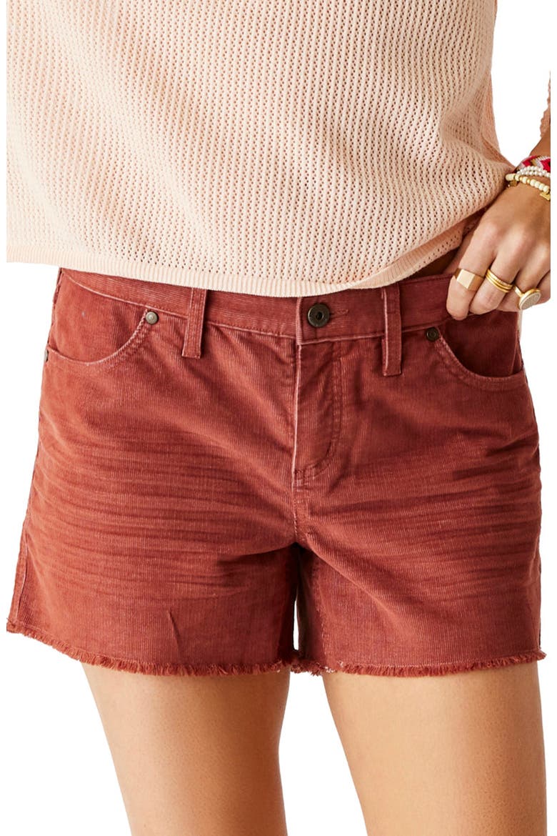 Oahu 4-Inch Shorts for Women in Dawn, Alternate, color, Penny