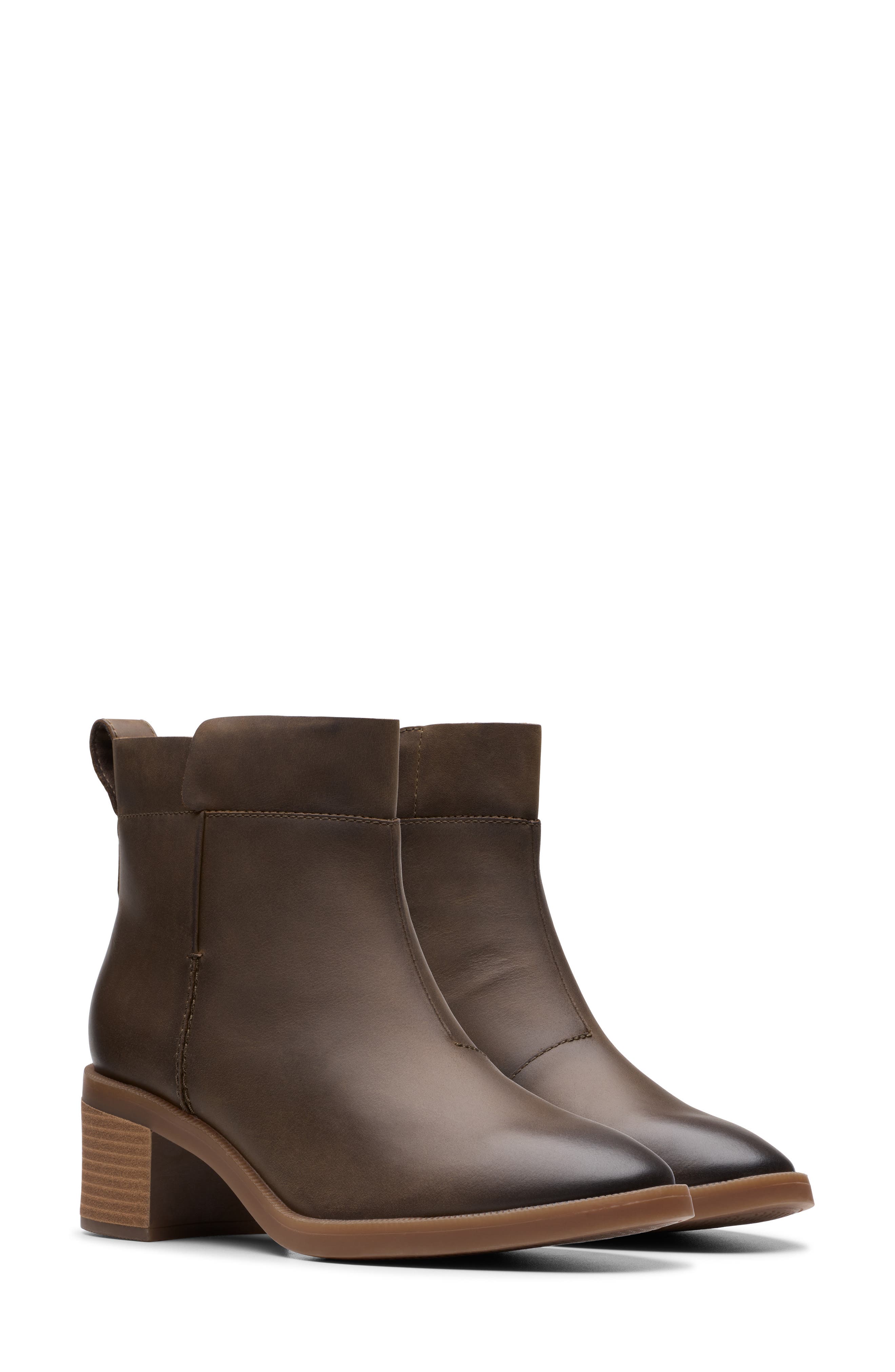 Clarks<sup>®</sup> Lileigh Charm Boot, Alternate, color, Mushroom Oily