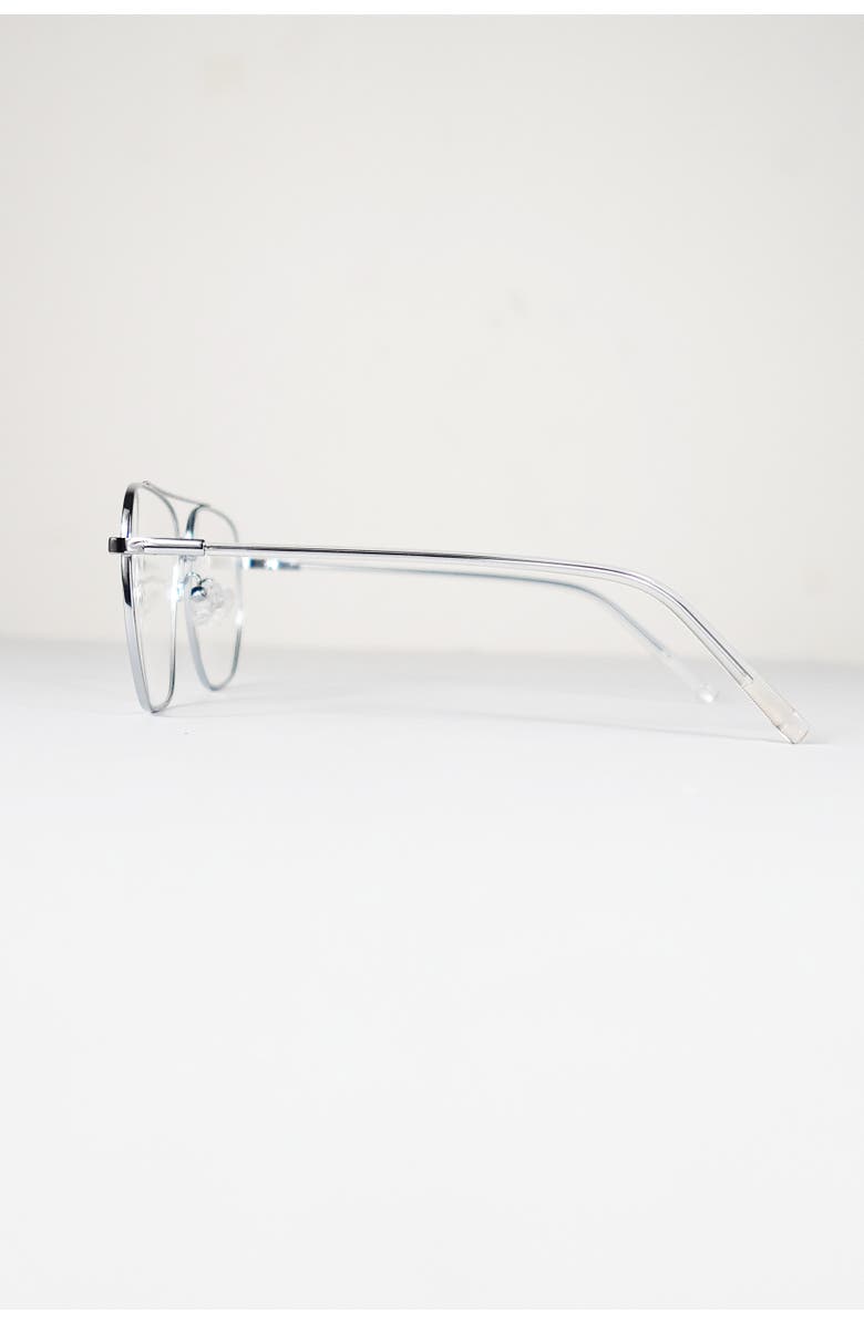 Wisdom Fashion House Halo Wire Frame 65, Alternate, color, Black