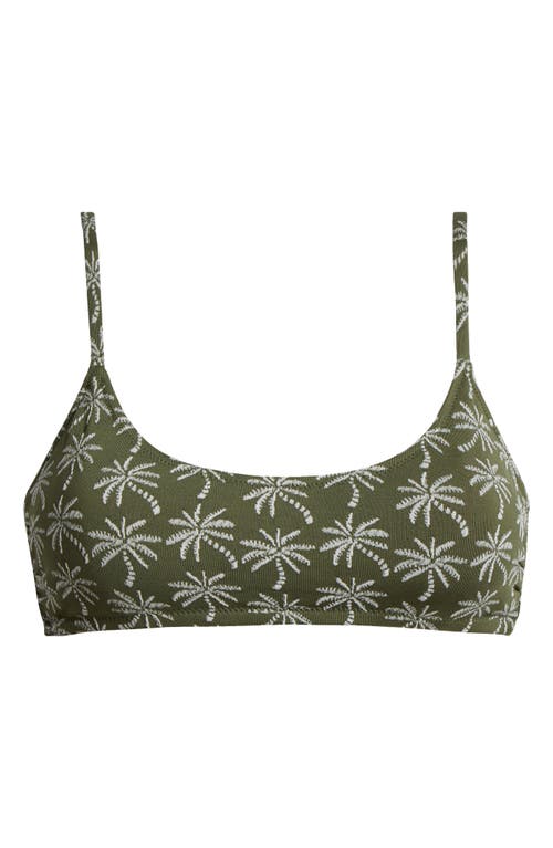 Lemlem Asha Bikini Top In Zafi Olive