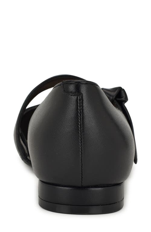 Nine West Lamond Mary Jane Flat In Black