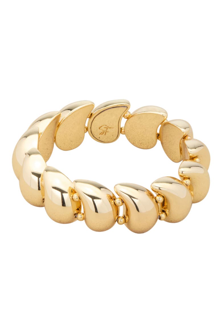 Zaha Stretch Bracelet, Main, color, GOLD