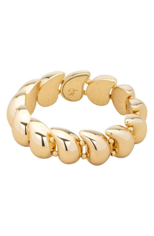St. Moran Zaha Stretch Bracelet In Gold